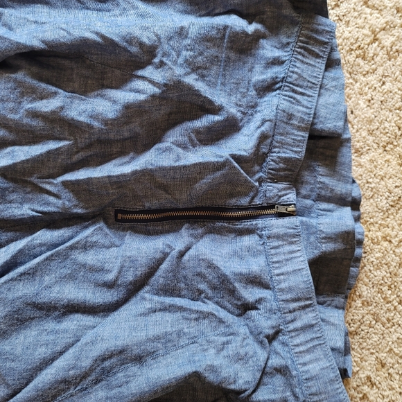 💥LANE BRYANT💥 SIZE 14 100%COTTON SKIRT WITH ZIPPER ON BACK!💥💝💝💝 - Picture 2 of 4